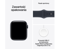 Apple Watch SE 3 44/Północ Aluminium/Granatowy Pasek S/M 5G - 1595838 - zdjęcie 7
